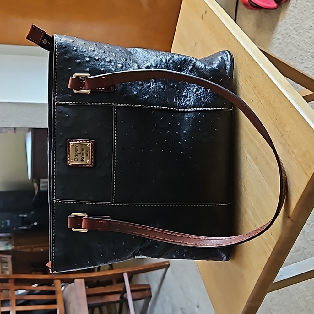 Dooney and Bourke black pebble tote